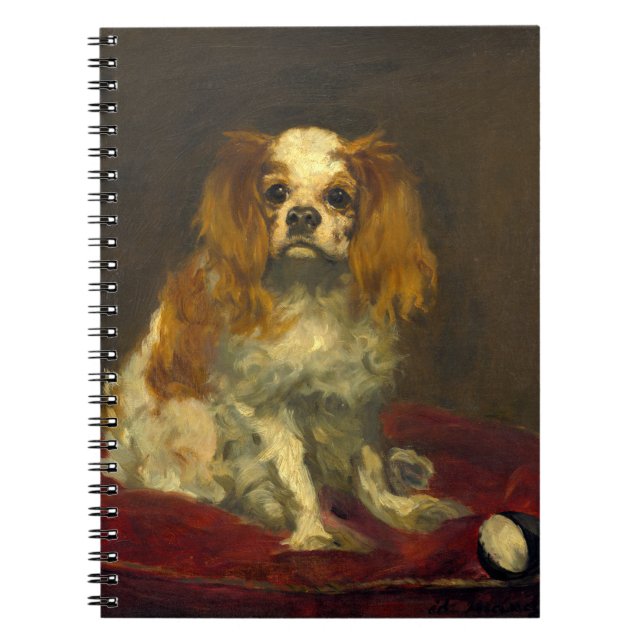 Cuaderno Manet A King Charles Spaniel (Frente)