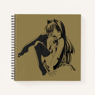 Cuaderno Manga, Neko Catgirl Furry Anime Loli Slave