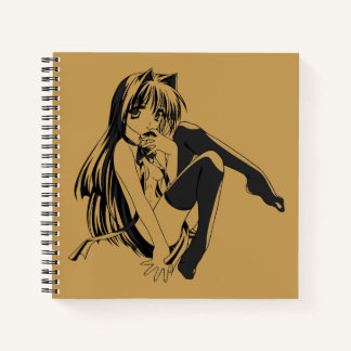 Cuaderno Manga, Neko Catgirl Furry Anime Loli Slave Noteboo