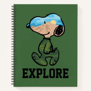 Cuaderno Maní Gran Esnoopa al Aire Libre