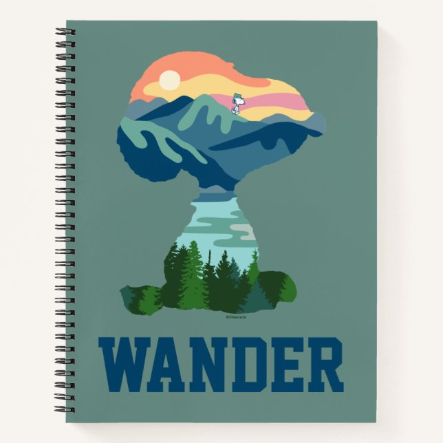 Cuaderno Maní | Gran retrato al aire libre (Anverso)