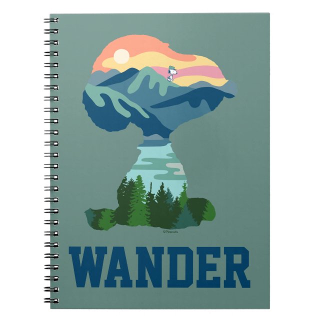 Cuaderno Maní | Gran retrato al aire libre (Frente)