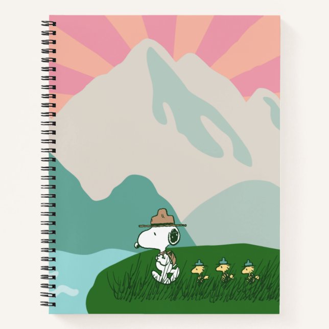 Cuaderno Maní | Snoopy Leader of the Pack (Anverso)