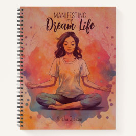 Cuaderno Manifestación de mi vida soñada, ley de atracción