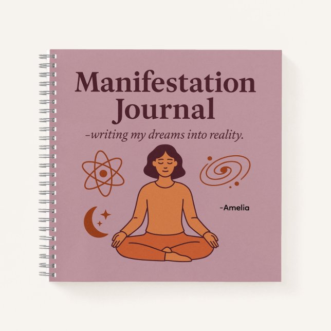 Cuaderno Manifestation Journal for Dreamers (Anverso)