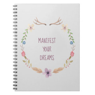 Cuaderno Manifiestan tus sueños
