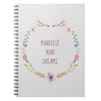 Cuaderno Manifiestan tus sueños
