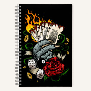 Cuaderno Mano De Tarjetas