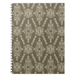 Cuaderno Mano étnica dibujada en mosaico boho