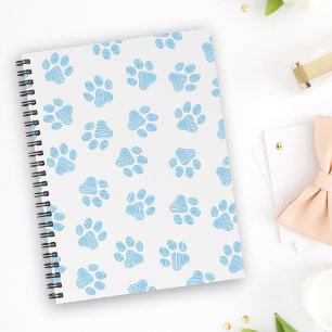 Cuaderno Manos de perro, garras de perro, garras azules de 