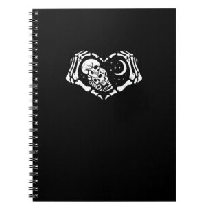 Cuaderno Manos del corazón de Skeletons