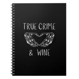 Cuaderno Manos Del Esbozo De Crimen Y Vino