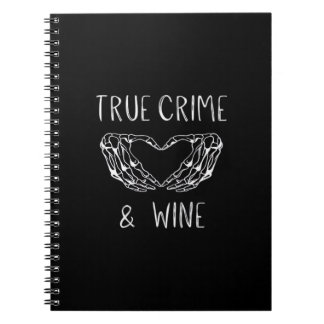 Cuaderno Manos Del Esbozo De Crimen Y Vino