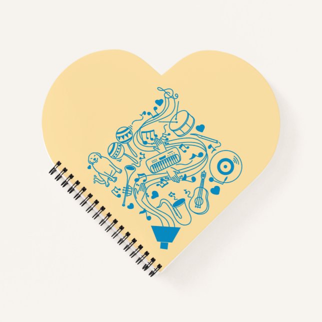 Cuaderno Manos musicales - Diseño ASL (Anverso)