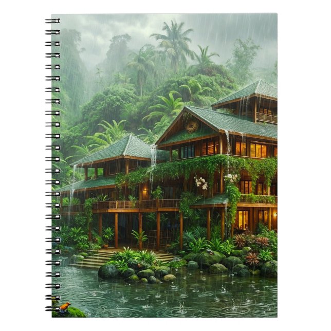 Cuaderno Mansión de la Selva Tropical (Frente)