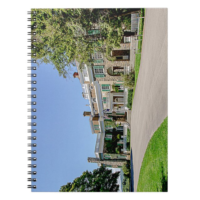 Cuaderno Mansión del presidente Franklin D. Roosevelt (Frente)