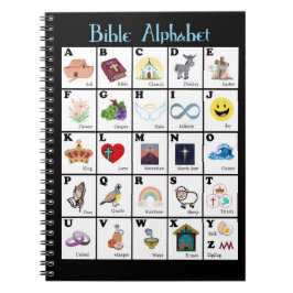 Cuaderno Manta Del Alfabeto De La Biblia
