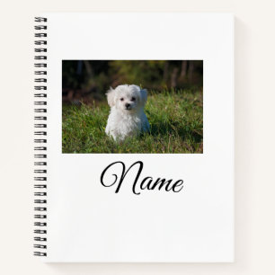 Cuaderno Manta personalizada con foto de animal colorido si