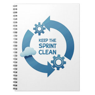 Cuaderno Mantén el Sprint Limpio