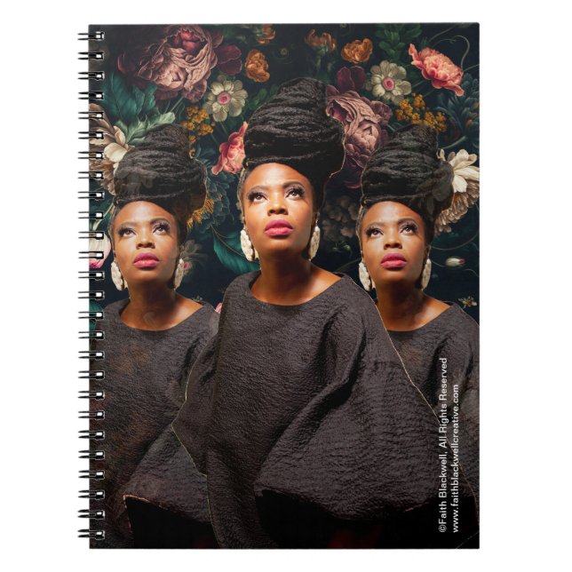 Cuaderno Mantén La Cabeza En El Portátil Sky (Frente)