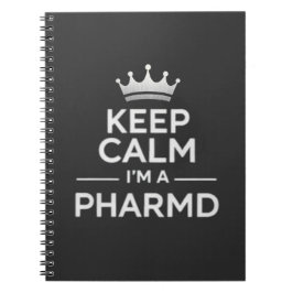 Cuaderno Mantén la Calma Soy un PharmD Divertido Farmacia