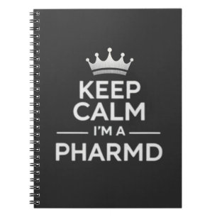 Cuaderno Mantén la Calma Soy un PharmD Divertido Farmacia