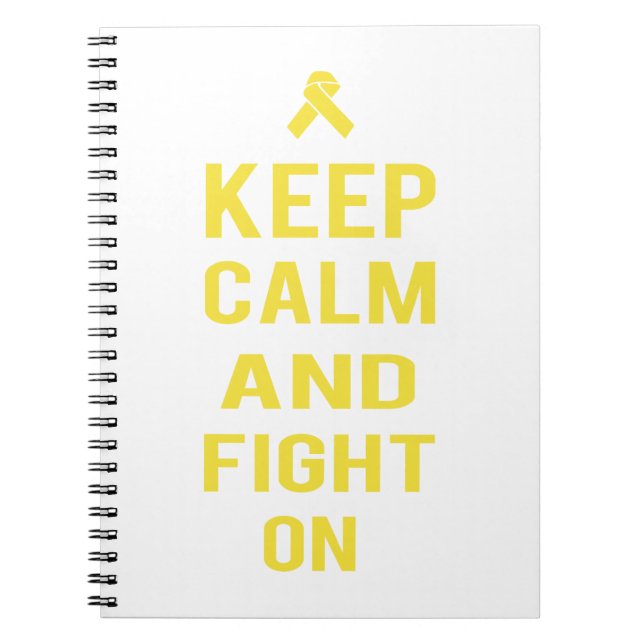 Cuaderno Mantén la Calma y Lucha (Frente)