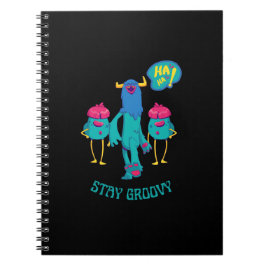 Cuaderno mantén la onda en todas partes, niños divertidos e