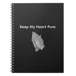 Cuaderno Mantén Mi Corazón Puro