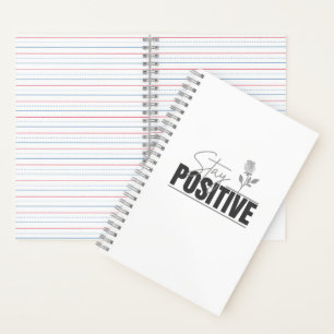 Cuaderno Mantén Positivo: Inspirador