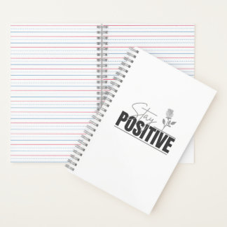 Cuaderno Mantén Positivo: Inspirador