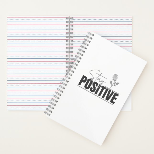 Cuaderno Mantén Positivo: Inspirador (Interior)