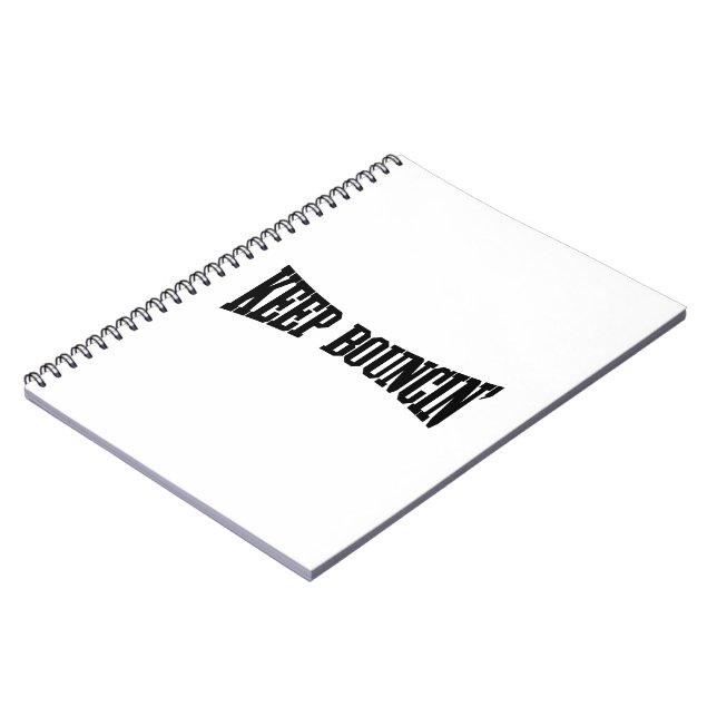Cuaderno Mantener Bouncin' (Lado Izquierdo)