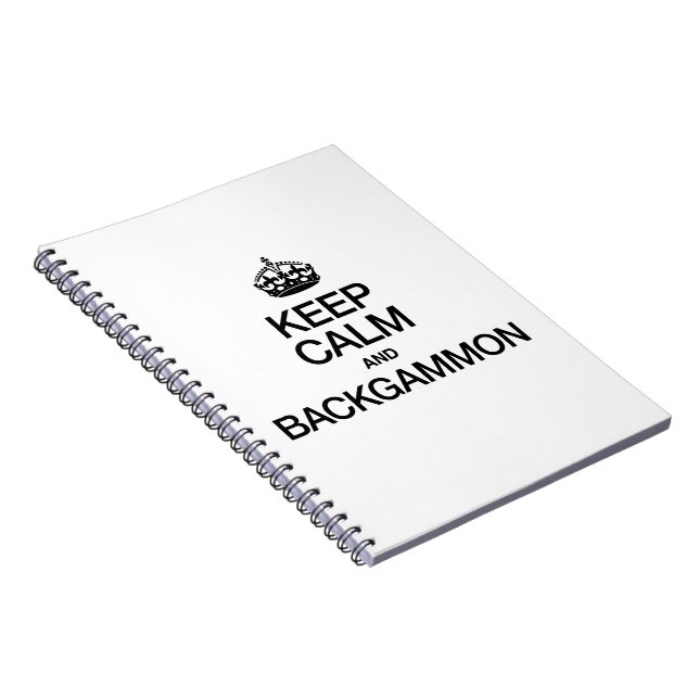 CUADERNO MANTENER CALMA Y BACKGAMMON (Lado Derecho)