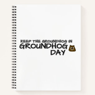 Cuaderno Mantener el terreno en el Día de la Marmota