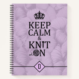 Cuaderno Mantener La Calma En El Jardín De Las Artesanías