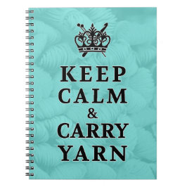 Cuaderno Mantener la calma en la yarn de transporte ・ Ideas