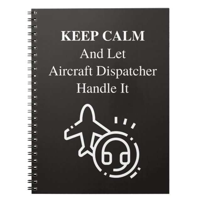 Cuaderno Mantener La Calma Y Dejar (Frente)