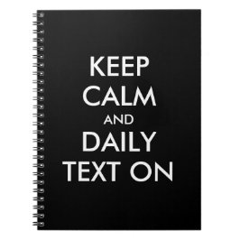 Cuaderno Mantener la calma y el texto diario en JW