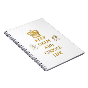 Cuaderno Mantener la calma y elegir la vida