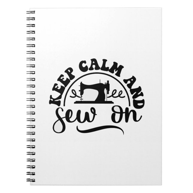 Cuaderno Mantener la calma y masticar (Frente)