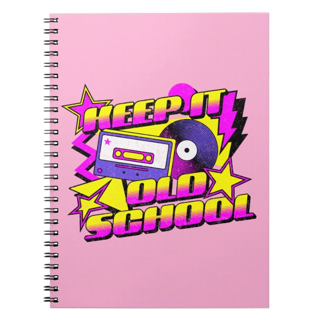 Cuaderno Mantener la vieja escuela (Frente)