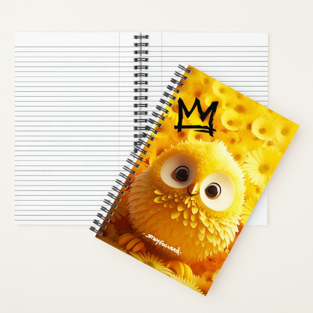 Cuaderno MANTENERSE CENTRADO | Bloc de notas espiral (Interior)