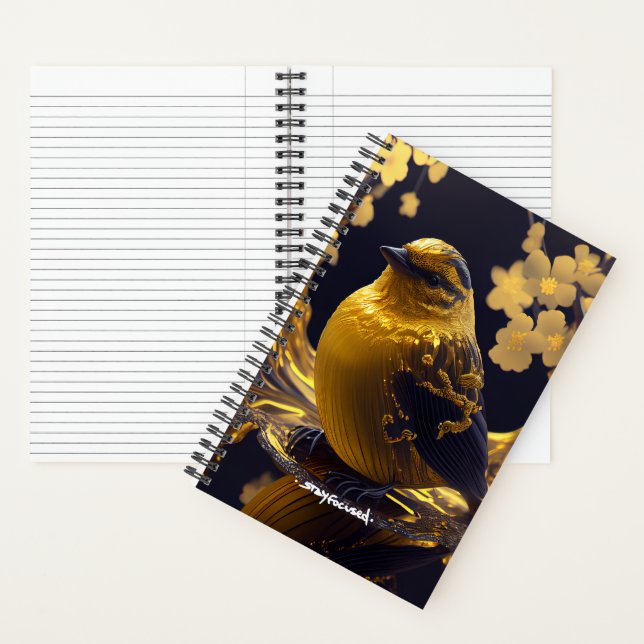 Cuaderno MANTENERSE CENTRADO | Bloc de notas espiral (Interior)