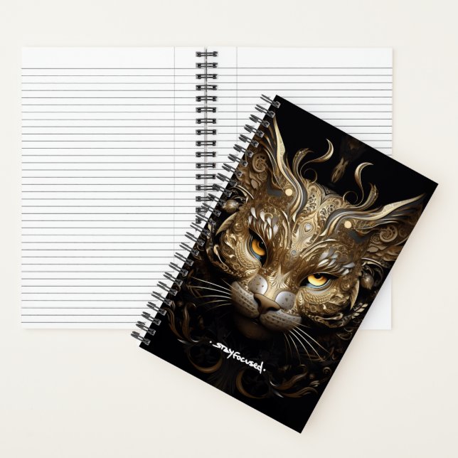 Cuaderno MANTENERSE CENTRADO | Bloc de notas espiral (Interior)