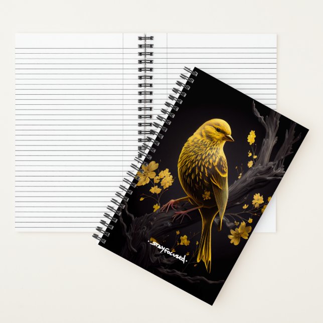 Cuaderno MANTENERSE CENTRADO | Bloc de notas espiral (Interior)