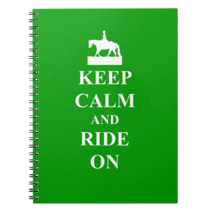 Cuaderno Mantenga la calma y continúe.