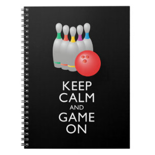 Cuaderno MANTENGA LA CALMA Y EL JUEGO CONTINUADO - Bolas