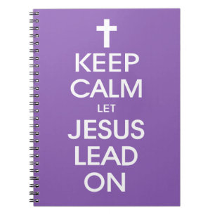 Cuaderno Mantengan la calma, dejen que Jesús siga adelante