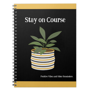Cuaderno Manténganse en el curso Oro Negro y otros recordat